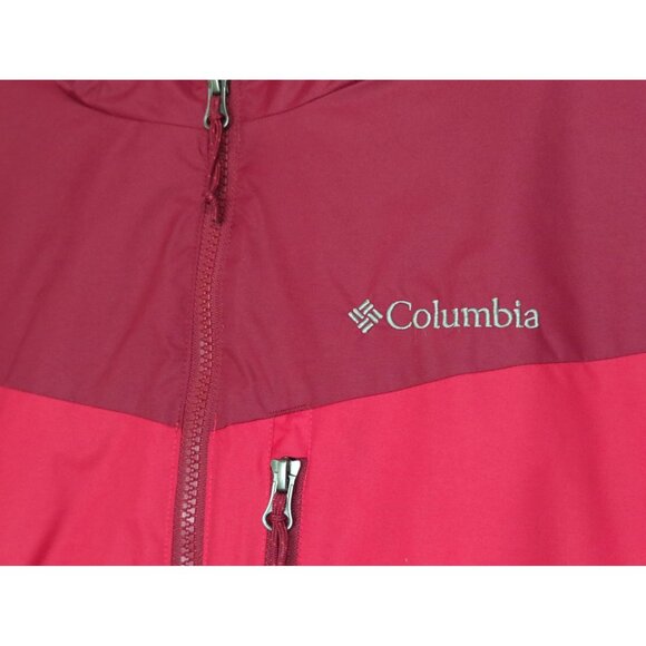 Columbia Men's Wister Slope Insulated Jacket Red Thermal Coil Hooded Size M - Picture 5 of 12